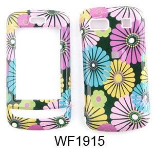For LG Xenon GR500 Case Cover Big Daisy Flowers Black