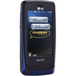 Mint LG Rumor Touch Sprint Slider LN510 Phone Bonus Car Charger Heavy