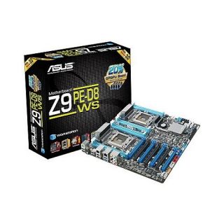 New Asus Z9PE D8 WS LGA 2011 CEB Dual CPU Intel Motherboard SATA 6GB s
