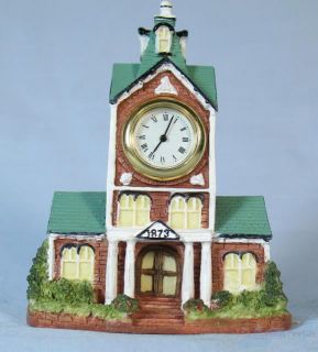 Liberty Falls Clock Tower and Civic Center Collectible. In non