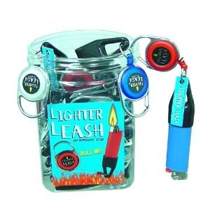 30 Premium Lighter Leash Retractable Assorted Colors