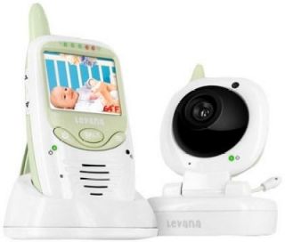 Levana LV TW501 Safe N See Digital Video Baby Monitor w Talk to Baby