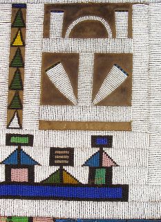 Ndebele Beaded Apron Pepetu Nelson Collection Museum Collection