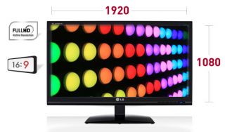 LG Flatron E2441T Full HD Ultra Slim LED Monitor 719192189027