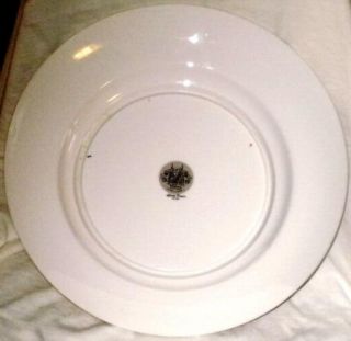 Vintage Lichfield Shelley Dinner Plate Silver Dawn Made in England