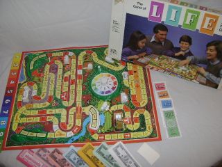 Bradley The Game of Life Board Game Original Box Complete # 4000