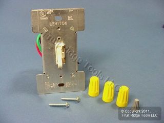 Leviton Almond LED Toggle Touch Light Dimmer Switch 600W 3 Way TGI06