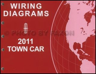 2011 Lincoln Town Car Wiring Diagram Manual Original Electrical