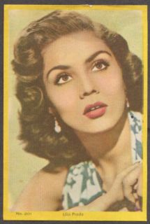 Mexican Actress Lilia Prado 3x5 Pic Argentina 1959