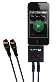 Line 6 MIDI Mobilizer II Interface for iPhone iPod Touch