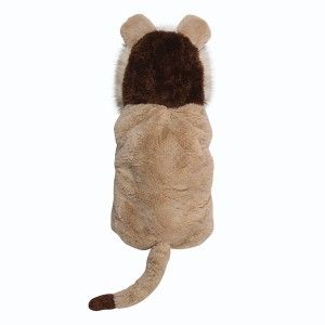 New Lil Lion Plush Halloween Dog Costume Clothes