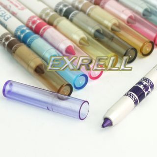 Makeup Glitter Eyeliner Eye Lip Liner Eyebrow Pencil Pen Set