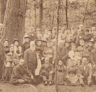 Spiritualist Camp Meeting Lily Dale NY Mediums+ Rare Antique c1888