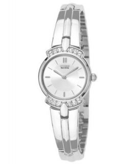 Citizen Watch, Womens Eco Drive Stainless Steel Bangle Bracelet 21mm