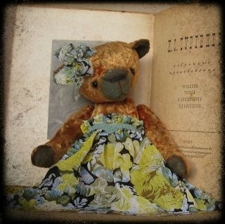 Lisa OOAK Collectible Teddy Bears by Natalia Petelina 27 Cm