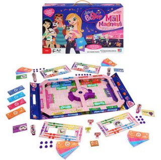 New Littlest Pet Shop Mall Madness Electronic Board Game LPS Talking
