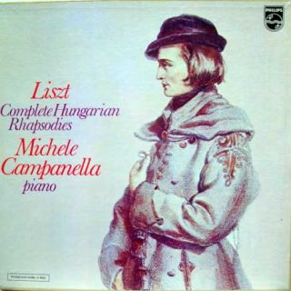 Liszt Campanella Complete Hungarian Rhapsodies 4 LP Mint 6998015 Vinyl