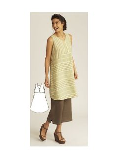 Flax 11 Summer Free Spirit Dress Artsy Linen s M U PIK Color