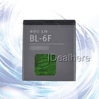 BL 6F Lithium ion Li ion Polymer Battery for Nokia N78 N79 N95 8g 6778
