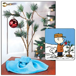 New Peanuts Musical Charlie Brown Christmas Tree with Blanket 24