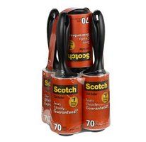 Scotch 5 Pack Lint Rollers 400 Sheets 5 Rolls