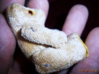 Vtg Miniature Tiny Jointed Mohair Teddy Bear 3 Edwardian