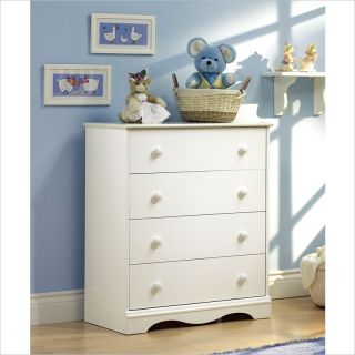 South Shore Andover 4 Drawer Chest in White Finish [56760]