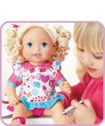 Fisher Price Little Mommy Doctor Mommy Baby Check Up Doll Blond