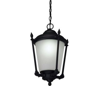 Lithonia ODLP12BL Kingsly Outdoor Wall Lighting 18W Fluorescent Black