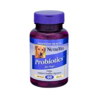 Nutri Vet Probiotics for Dogs Digestive Health 60 Cap