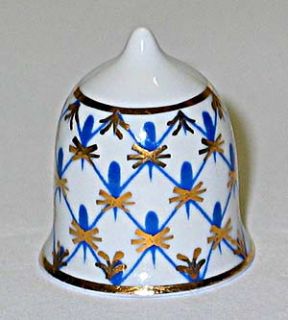 Lomonosov Porcelain Thimble Cobalt Net