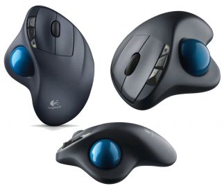 New Logitech Wireless Trackball Mouse M570 P N 910 001799 3 yr