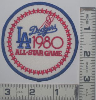 Los Angeles Dodgers 1980 All Star Game Shoulder Jersey Sleeve Patch