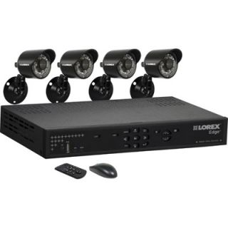 Lorex Edge 4 CH H 264 DVR Security System w 4 Cameras