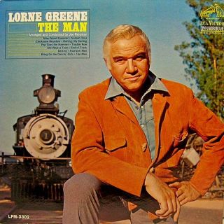 Lorne Greene The Man 1965 RCA LPM 3302 Mono LP