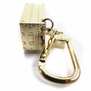 Louis Vuitton Malle Trunk Key Holder Bag Purse Charm LV
