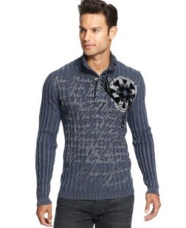 INC International Concepts Sweaters, Freudian Pullover Print Sweater