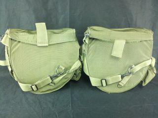 40 Gas Mask Carrier Pouch Lot of 2 NSN 4240 01 224 4196