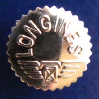 LONGINES Crown Steel & Plastic ORIGIN. NOS   4.10mm B