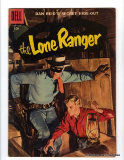 Dell Western Comic Lone Ranger 104 Fine