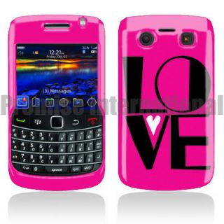 Hot Pink Love Hard Case Cover for Blackberry Bold 9700 9780