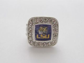 Louisiana State Tigers Stretch Ring Jewelry LSU