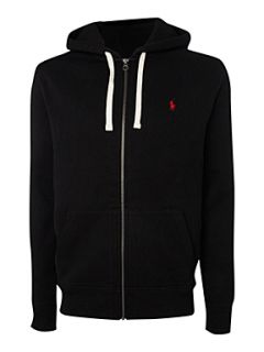 Polo Ralph Lauren Zip through hooded sweater Black   