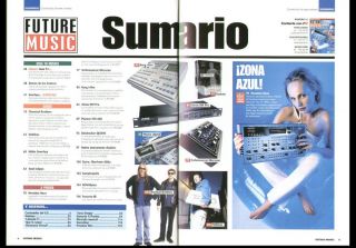 Future Music Nº 33 2CD Mix Spain Magazine Nov 1999 Chemical Brothers