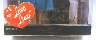 Love Lucy & Ricky Ricardo 50th Anniversary Barbie Doll Set NRFB