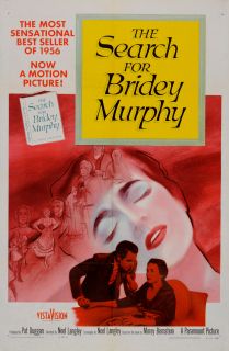 The Search for Bridey Murphy 1956 Orig Movie Poster 1S