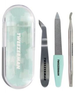 Tweezerman Luxe Edition Mini Crystal Brow Kit   Makeup   Beauty   