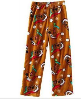 Scooby Doo Fleece Lounge Pants Pajamas 4 5 6 8 10 12