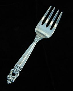 International Silver Royal Danish Sterling Baby Fork