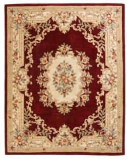 MANUFACTURERS CLOSEOUT Kenneth Mink Area Rug, Jade Limited Burgundy